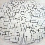 Piet Mondrian - Komposition No. 10, Leinwanddruck und Poster / canvas print and poster