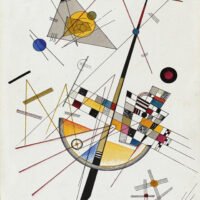 Wassily Kandinsky - Delicate Tension, Leinwanddruck und Poster / canvas print and poster