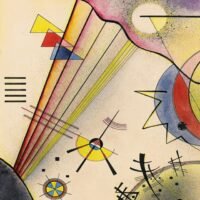 Wassily Kandinsky - Clear Connection, Leinwanddruck und Poster / canvas print and poster