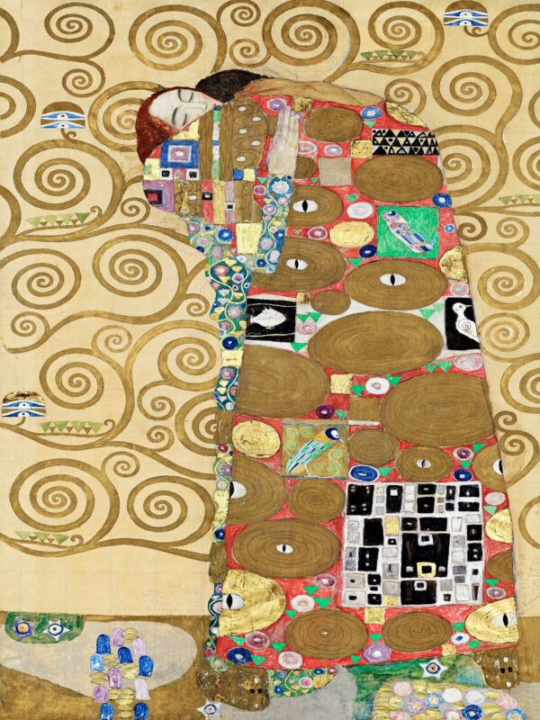 Gustav Klimt - Fulfillment, Leinwanddruck und Poster / canvas print and poster