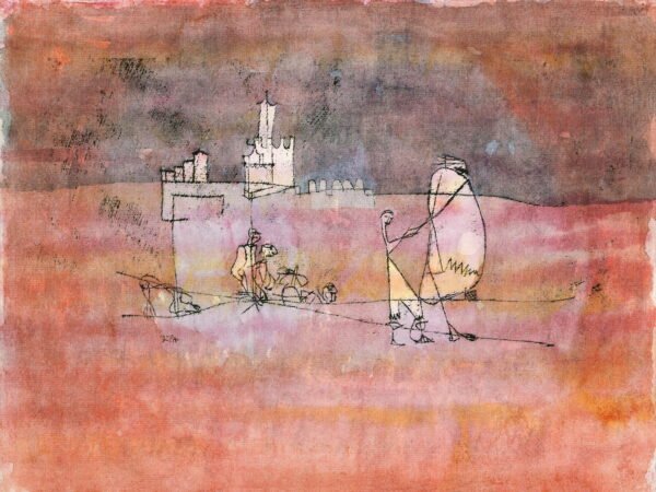 Paul Klee – Arab City, arabische Stadt, Leinwanddruck und Poster / canvas print and poster
