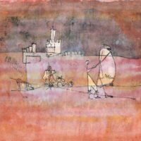 Paul Klee – Arab City, arabische Stadt, Leinwanddruck und Poster / canvas print and poster