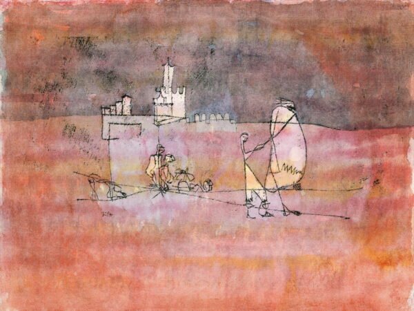 Paul Klee – Arab City, arabische Stadt, Leinwanddruck und Poster / canvas print and poster
