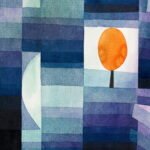 Paul Klee – Autumn in the Paintings, Herbst in den Gemälden, Leinwanddruck und Poster / canvas print and poster