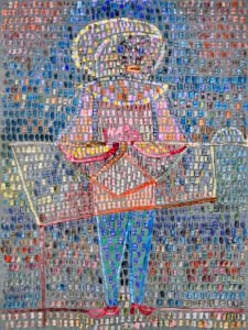 Paul Klee – Boy in Fancy Dress, Junge in festlicher Kleidung, Leinwanddruck und Poster / canvas print and poster