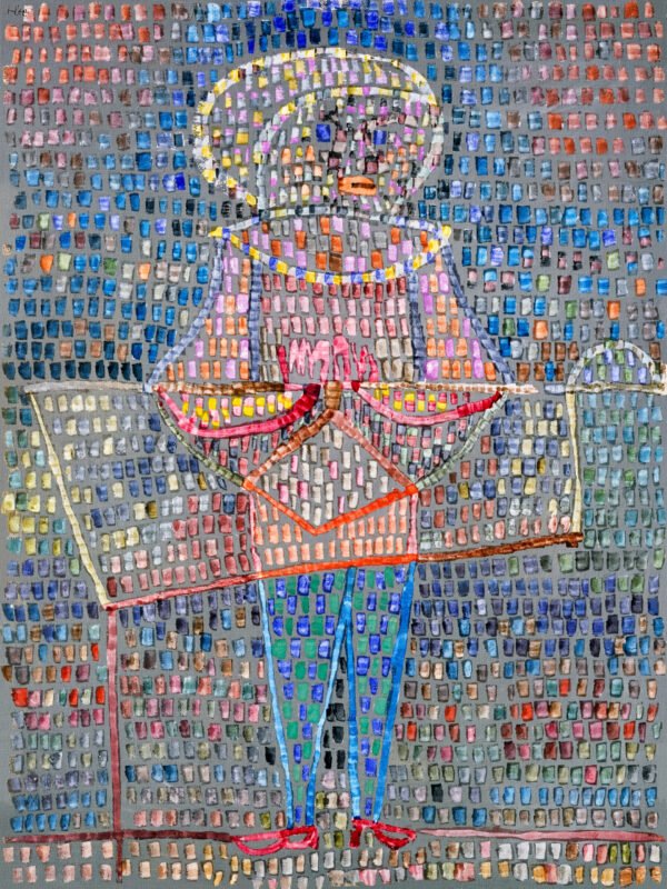 Paul Klee – Boy in Fancy Dress, Junge in festlicher Kleidung, Leinwanddruck und Poster / canvas print and poster