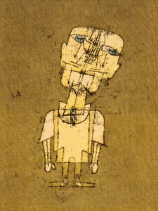 Paul Klee – Ghost of a Genius, Geist eines Genies / ghost of a genius, Leinwanddruck und Poster / canvas print and poster