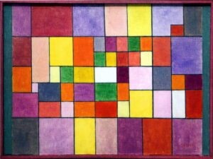 Paul Klee – Harmony of Nordic Flora, harmonische nordische Flora, Leinwanddruck und Poster / canvas print and poster