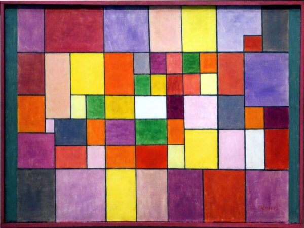 Paul Klee – Harmony of Nordic Flora, harmonische nordische Flora, Leinwanddruck und Poster / canvas print and poster