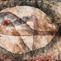 Paul Klee – Fish, abstrakter Fisch, Leinwanddruck und Poster / canvas print and poster