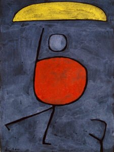Paul Klee – Umbrella, Regenschirm, Leinwanddruck und Poster / canvas print and poster