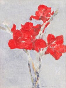 Piet Mondrian - Red Gladiolus, Leinwanddruck und Poster / canvas print and poster