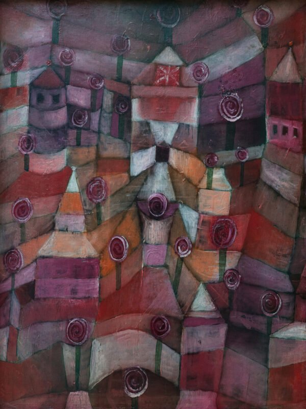 Paul Klee – Rose Garden, Rosengarten, Leinwanddruck und Poster / canvas print and poster