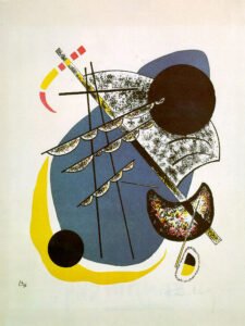 Wassily Kandinsky - Small Worlds II, Leinwanddruck und Poster / canvas print and poster