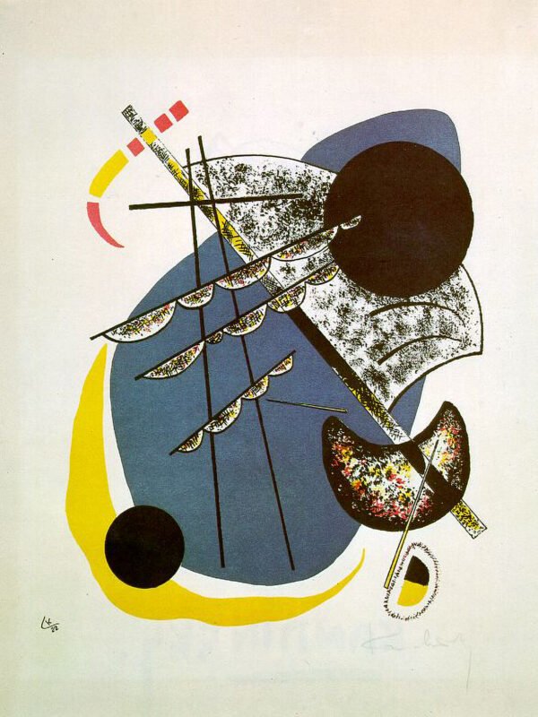Wassily Kandinsky - Small Worlds II, Leinwanddruck und Poster / canvas print and poster