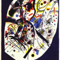Wassily Kandinsky - Small Worlds III, Leinwanddruck und Poster / canvas print and poster