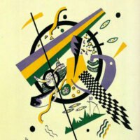 Wassily Kandinsky - Small Worlds IV, Leinwanddruck und Poster / canvas print and poster