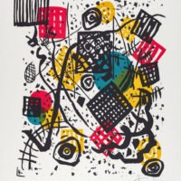 Wassily Kandinsky - Small Worlds V, Leinwanddruck und Poster / canvas print and poster