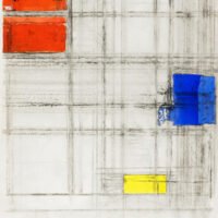 Piet Mondrian - Study for a Composition, Leinwanddruck und Poster / canvas print and poster
