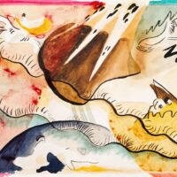 Wassily Kandinsky - Winter Landscape, Leinwanddruck und Poster / canvas print and poster