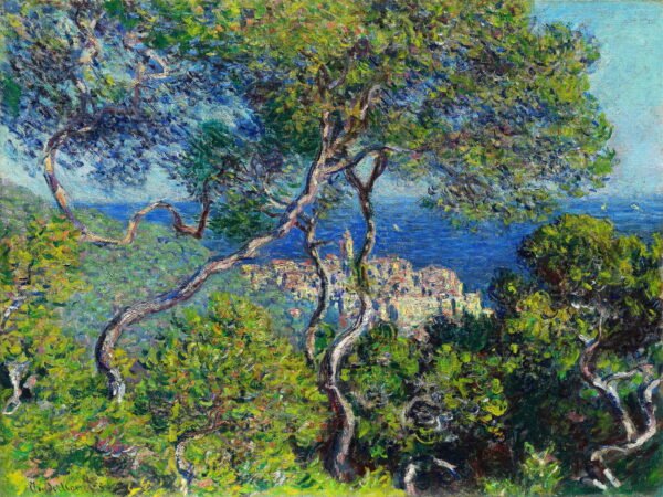 Claude Monet - Bordighera, Leinwanddruck und Poster / canvas print and poster
