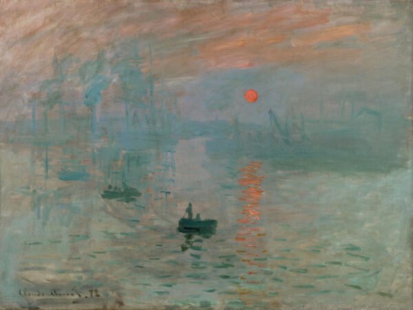 Claude Monet - Impression, Sunrise, Leinwanddruck und Poster / canvas print and poster