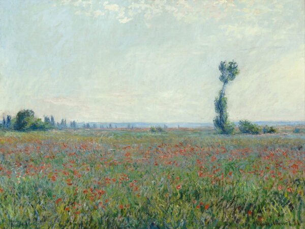 Claude Monet - Poppy Field, Leinwanddruck und Poster / canvas print and poster