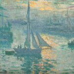 Claude Monet - Sunrise, Leinwanddruck und Poster / canvas print and poster