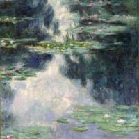 Claude Monet - The Water Lilies, Leinwanddruck und Poster / canvas print and poster