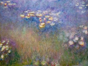Claude Monet - Water Lilies, Leinwanddruck und Poster / canvas print and poster