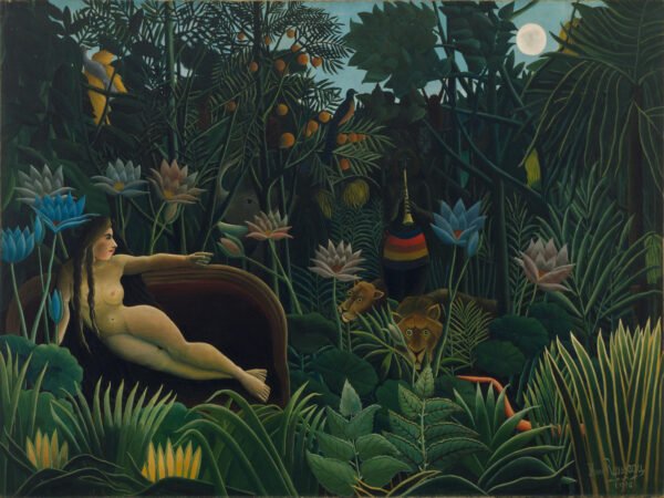 Henri Rousseau - The Dream, Leinwanddruck und Poster / canvas print and poster