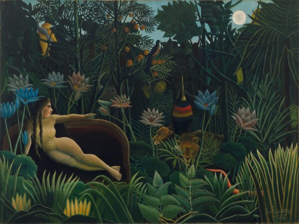 Henri Rousseau - The Dream, Leinwanddruck und Poster / canvas print and poster