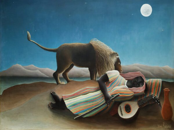 Henri Rousseau - The Sleeping Gypsy, Leinwanddruck und Poster / canvas print and poster