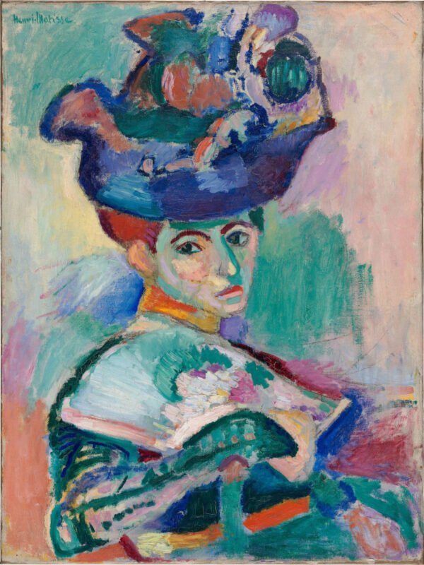 Henri Matisse - Woman with a Hat, Leinwanddruck und Poster / canvas print and poster