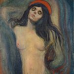 Edvard Munch - Madonna, Leinwanddruck und Poster / canvas print and poster