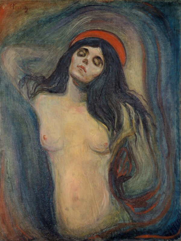 Edvard Munch - Madonna, Leinwanddruck und Poster / canvas print and poster