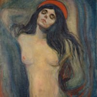 Edvard Munch - Madonna, Leinwanddruck und Poster / canvas print and poster