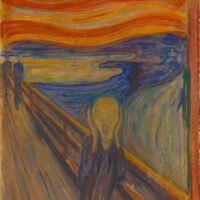 Edvard Munch - Scream, Leinwanddruck und Poster / canvas print and poster