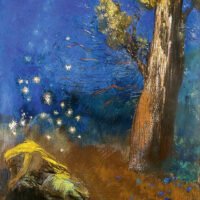 Odilon Redon - The Death of Buddha, Leinwanddruck und Poster / canvas print and poster