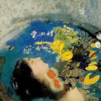 Odilon Redon - Ophelia, Leinwanddruck und Poster / canvas print and poster