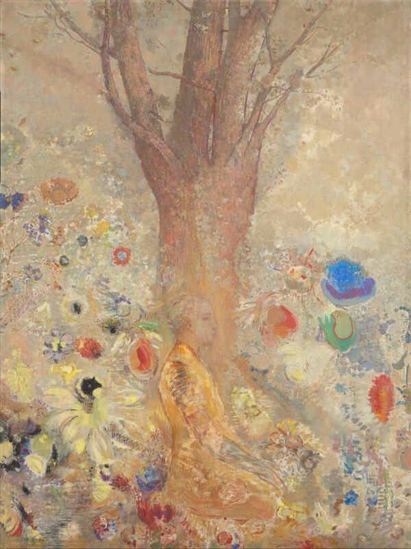 Odilon Redon - The Buddha 1, Leinwanddruck und Poster / canvas print and poster