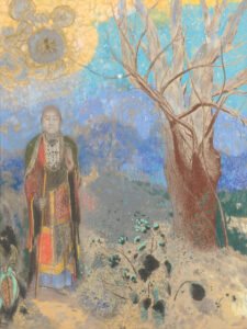 Odilon Redon - The Buddha 2, Leinwanddruck und Poster / canvas print and poster