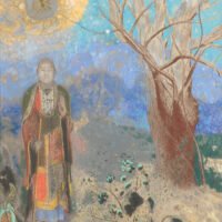 Odilon Redon - The Buddha 2, Leinwanddruck und Poster / canvas print and poster