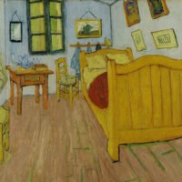 Van Gogh - Bedroom in Arles, Leinwanddruck und Poster / canvas print and poster
