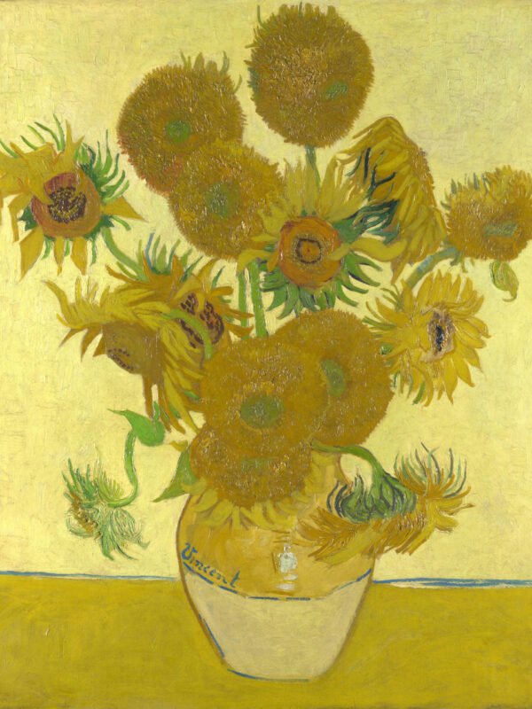 Van Gogh - Sunflowers, Leinwanddruck und Poster / canvas print and poster