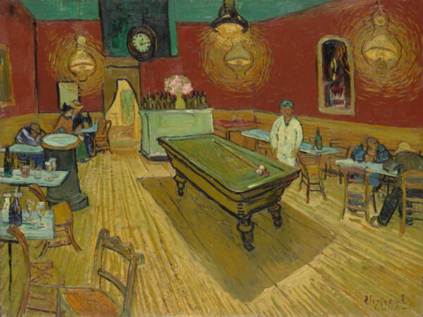 Van Gogh - The Night Café, Leinwanddruck und Poster / canvas print and poster