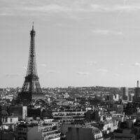 Eiffel Tower, Leinwanddruck und Poster / canvas print and poster