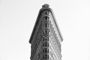 Flatiron Building in New York City, Leinwanddruck und Poster / canvas print and poster