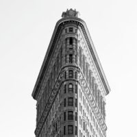 Flatiron Building in New York City, Leinwanddruck und Poster / canvas print and poster