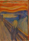Edvard Munch - Scream, Leinwanddruck und Poster / canvas print and poster